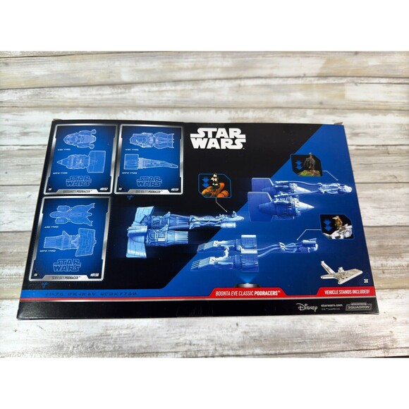 Star Wars Micro Galaxy Squadron Boonta Eve‎ Classic Podracer Target New Mint - Picture 4 of 4